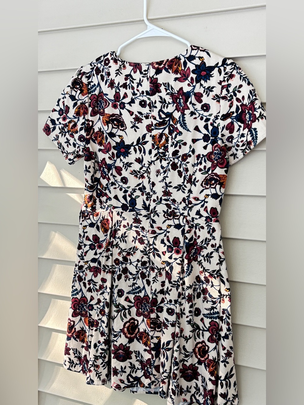Topshop Women's Multicolor Floral Dress (US size 8)